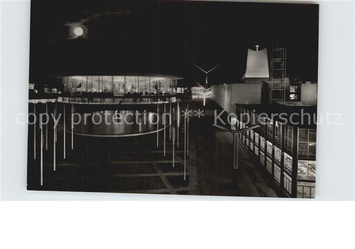 Bruxelles Bruessel Pavillons des USA et Saint Siege Exposition Universelle de Br