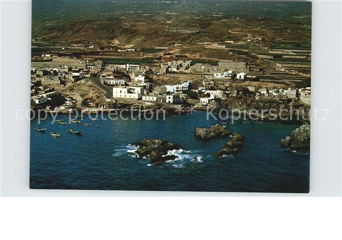 Puerto de San Juan Tenerife Vista aerea Fliegeraufnahme