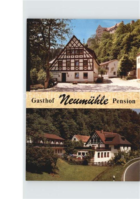 Ahorntal Gasthof Pension Neumuehle Fraenkische Schweiz