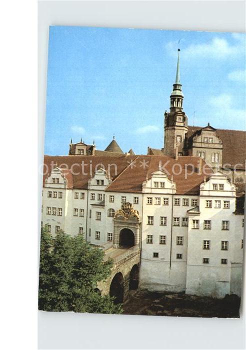 Torgau Eingang zum Schloss Hartenfels