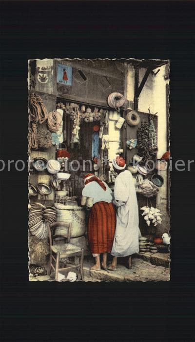 Scenes et Types Nr. 1060 Une boutique bien achalandee