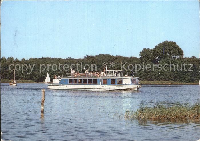 Motorschiffe MS Priborn Mueritz Roebel