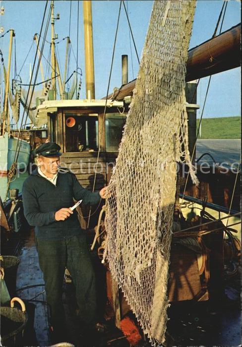 Fischerei Fischer Fischkutter Fischernetz