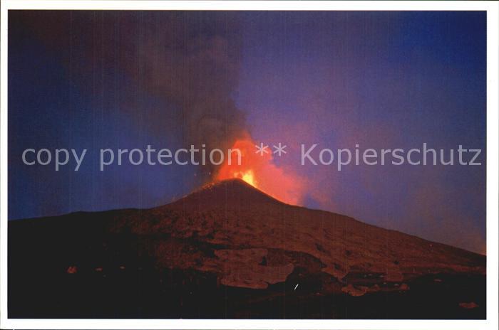 Vulkane Geysire Vulcans Geysers Etna Eruzione