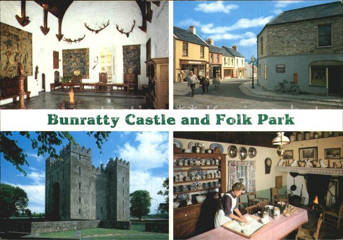 Limerick Irland Bunratty Castle and Folk Park
