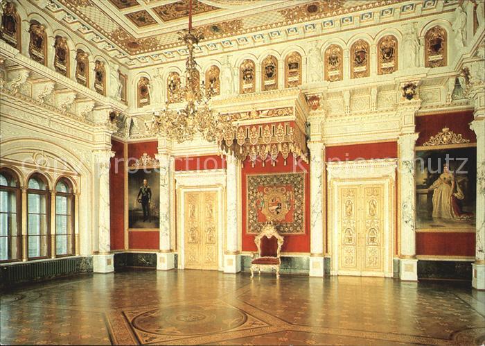 Schwerin Mecklenburg Schloss Thronsaal
