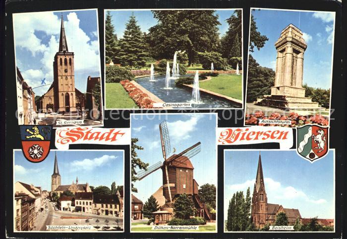 Viersen St Remigius Casinogarten Aussichtsturm Suechteln Lindenplatz Duelken Nar