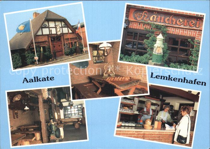 Westfehmarn Aalkante Lemkenhafen Raeucherei Stube Verkaufstheke