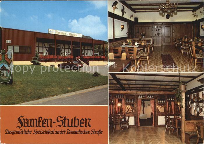 Roettingen Unterfranken Frankenstuben Speiselokal Gastraeume