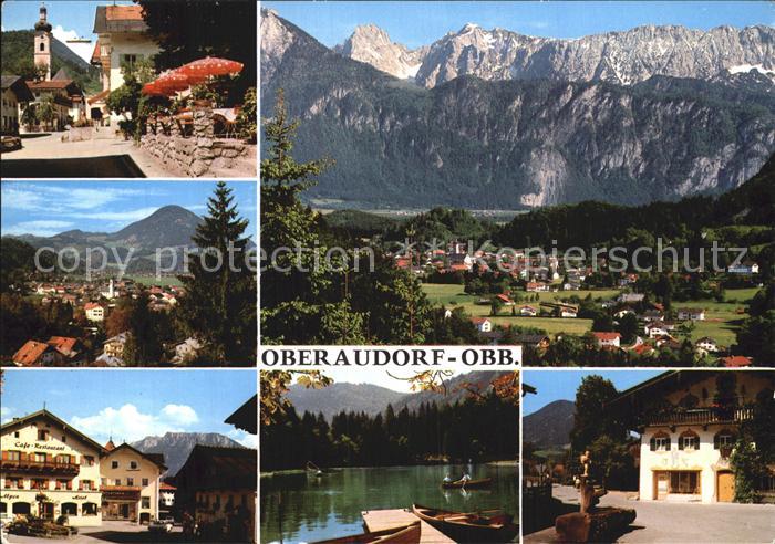 Oberaudorf Dorfplatz Wildbarren Dorfstr Luegsteinsee Baeckerbrunnen