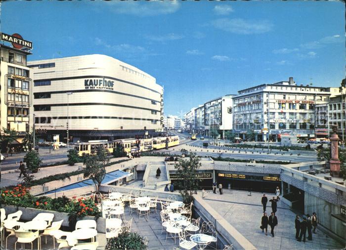 Frankfurt Main Hauptwache mit Zeil