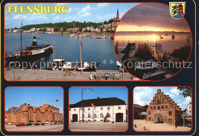 Flensburg Hafenpartie Schiffahrtsmuseum Nordertor