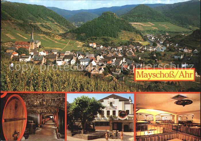 Mayschoss Panorama Weinkellerei Mayschoss Gastraum