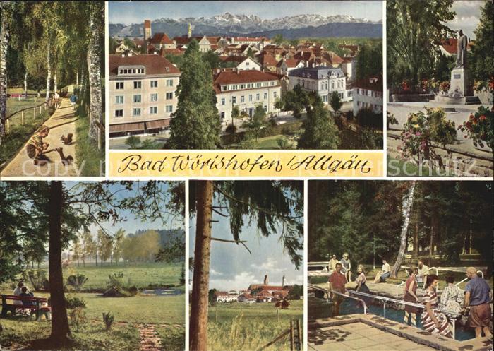 Bad Woerishofen Elsterweg Kneipp Denkmal Eichwald Anlagen Wassertretplatz