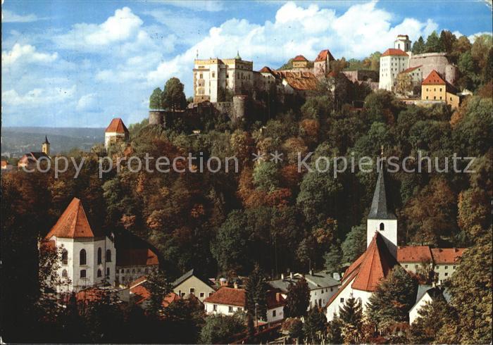 PAssAU Bayern Teilansicht Festung Oberhaus Kirche