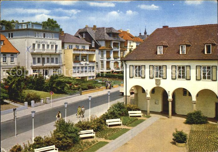 Bad Salzuflen Parkstrasse und Rathaus