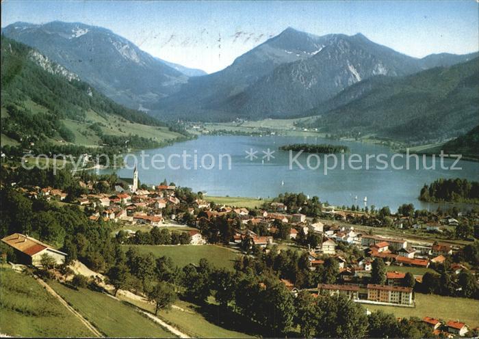 Schliersee mit Jaegerkamp und Brecherspitze