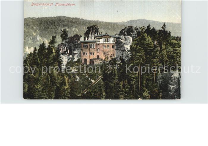 Jonsdorf Bergwirtschaft Nonnenfelsen