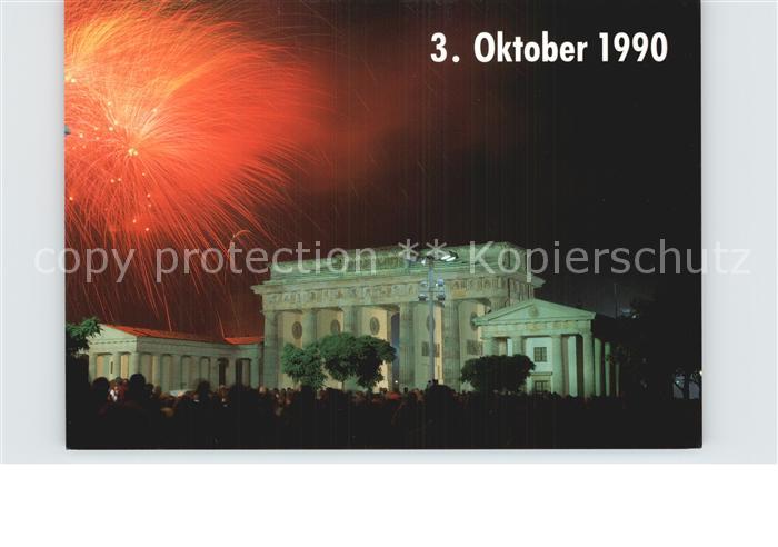 BERLIN  CITY Brandenburger Tor Feuerwerk