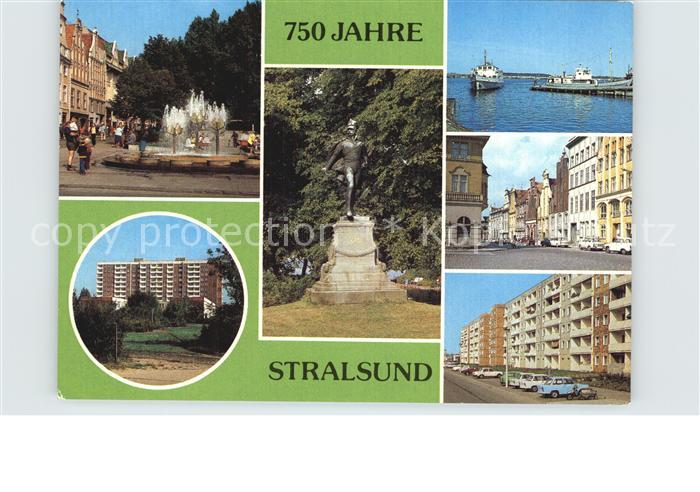 Stralsund Mecklenburg Vorpommern Ossenreyer Strasse Rud Leonhard Weg Ferdinand v