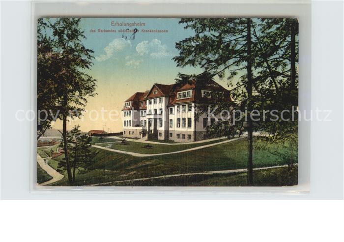 Jonsdorf Erholungsheim des Verbandes suedlausitzer Krankenkassen