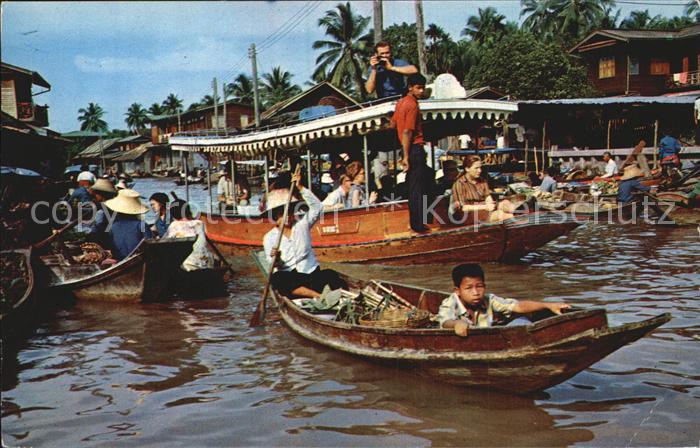 Bangkok Wat Sai Floating Market