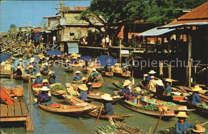 Thailand Floating Market