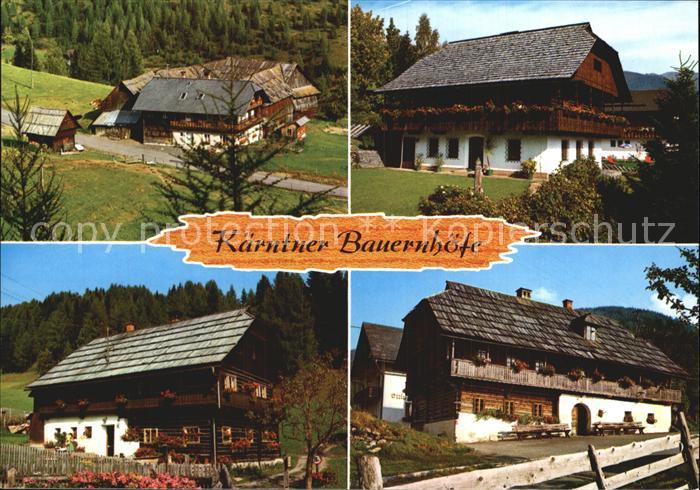 Kaernten Kaerntner Bauernhoefe