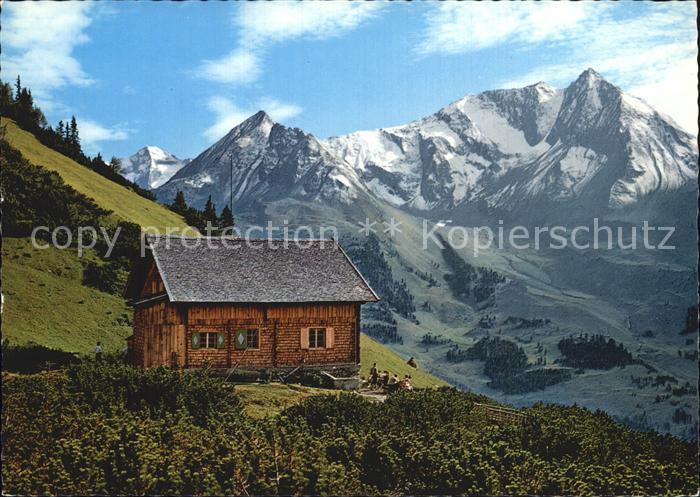 Mayrhofen Zillertal Kolmhaus mit Grundschartner und Ahornspitze
