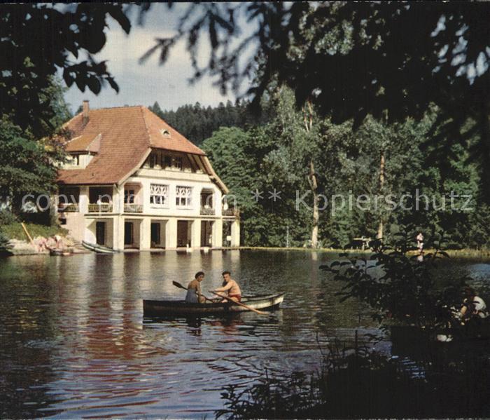 FREUDENSTADT BW Cafe Restaurant Langenwaldsee Schwimmbad