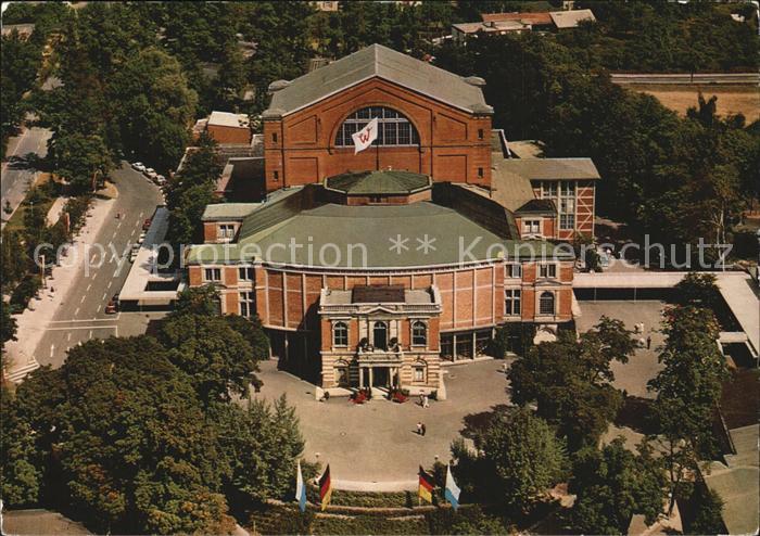 Bayreuth Richard Wagner Festspielhaus Fliegeraufnahme