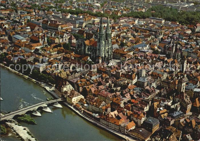 REGENSBURG Bayern Fliegeraufnahme