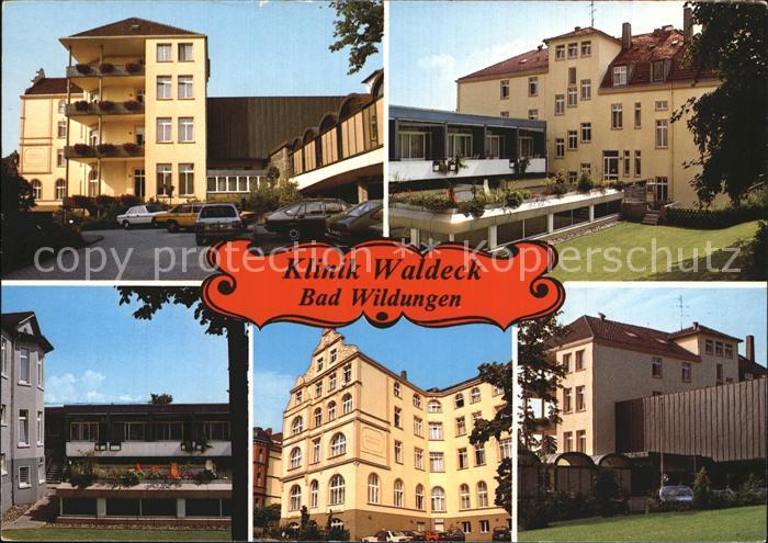 Bad Wildungen Klinik Waldeck Teilansichten