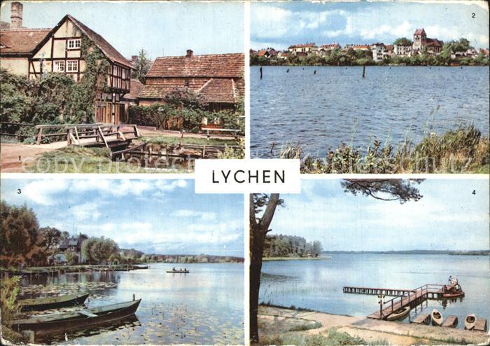 Lychen Malerwinkel Stadtsee Gr Lychensee