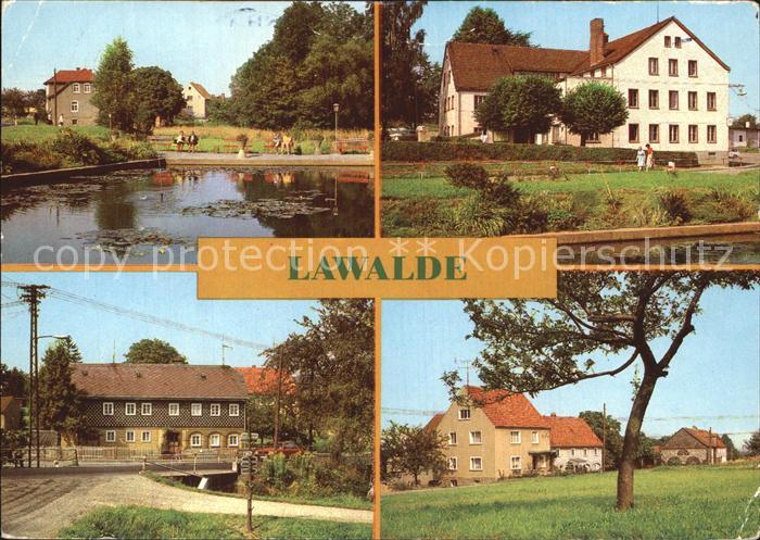 Lawalde Seerosenteich FDGB Vertragshaus Kretscham Teilansicht OT Drachenschwanz