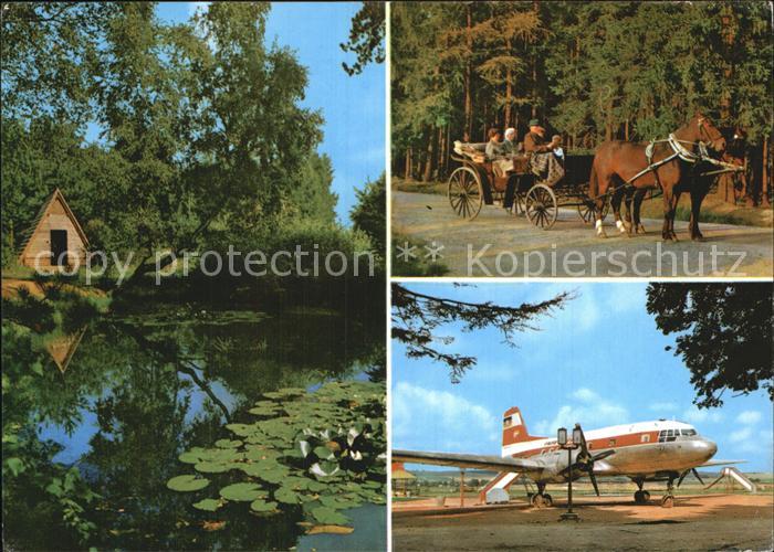 Langenbernsdorf Koberbachtalsperre Pferdekutsche Werdauer Wald Flugplatz