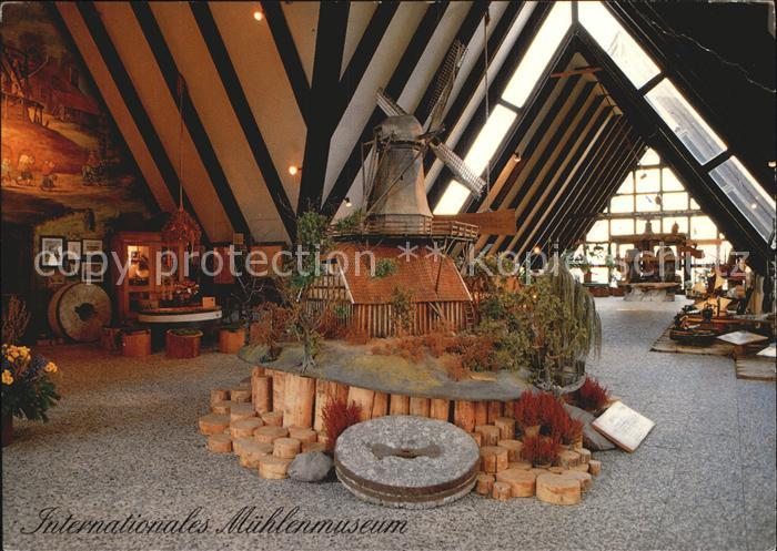 Gifhorn Internationales Muehlenmuseum Ausstellungsgebaeude Modellhalle