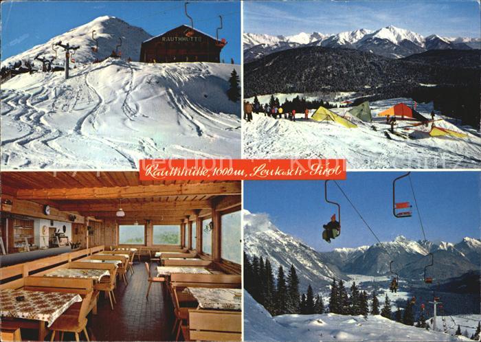Leutasch Rauthuette Hohe Munde Karwendel Seefelder und Reitherspitze Restaurant