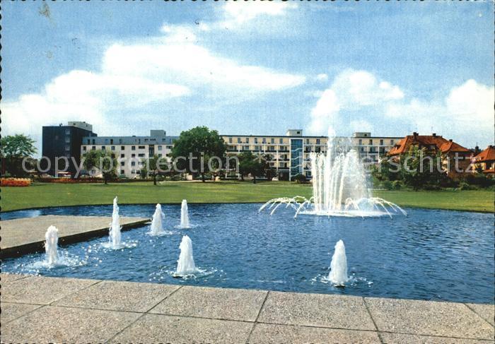 Bad Nauheim Neues Kurviertel Wasserspiele