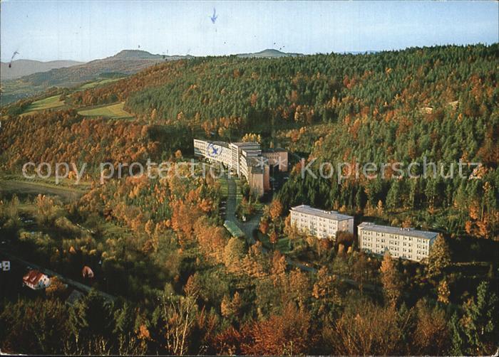 Schwabthal Sanatorium Lautergrund Fliegeraufnahme