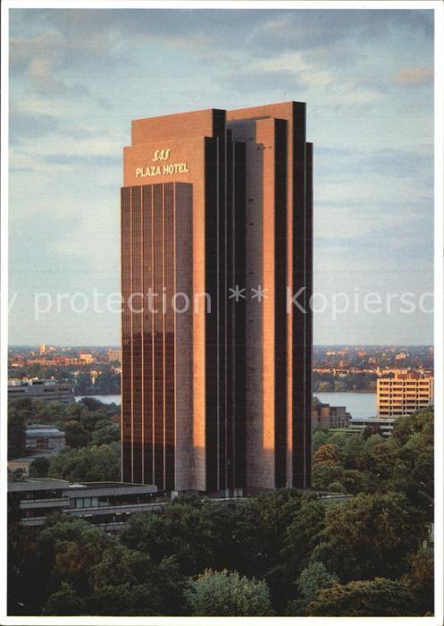 HAMBURG  CITY SAS Plaza Hotel Fliegeraufnahme