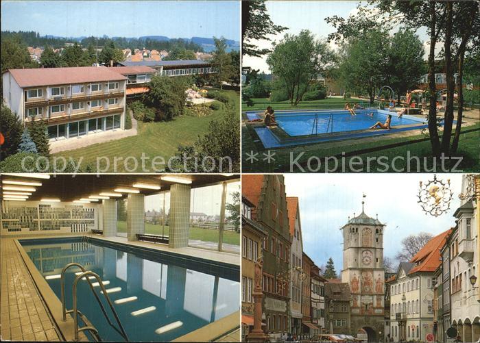 Wangen Allgaeu Haus Waltersbuehl Schwimmbad Hallenbad Stadttor