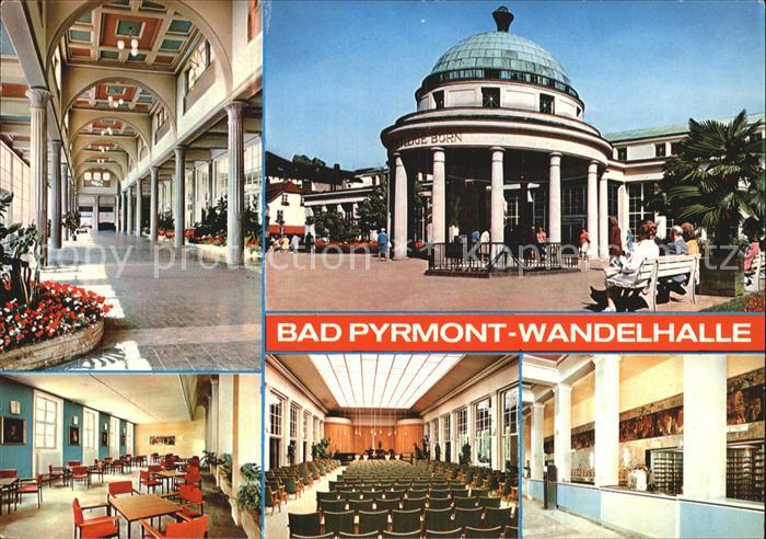 Bad Pyrmont Wandelhalle Speisesaal Konzertsaal