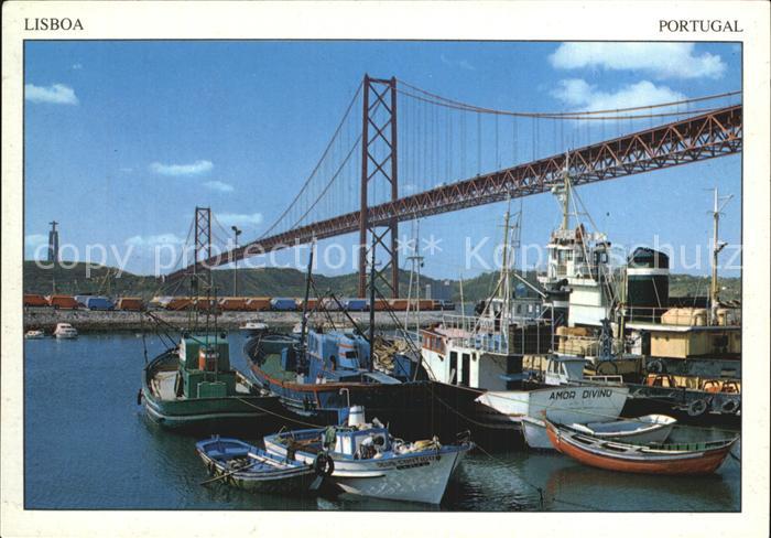 Lisboa Ponte sobre o Rio Tejo