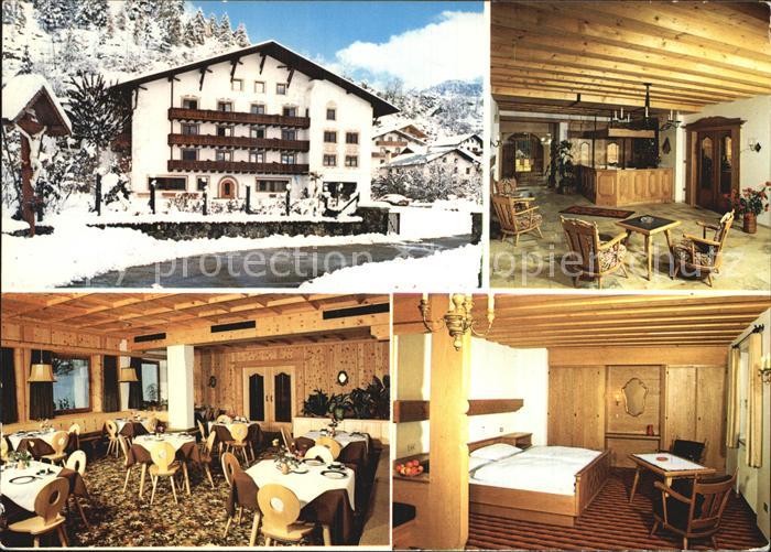 Burgeis Vinschgau Gasthof Zum Mohren Halle Gastraum Zimmer