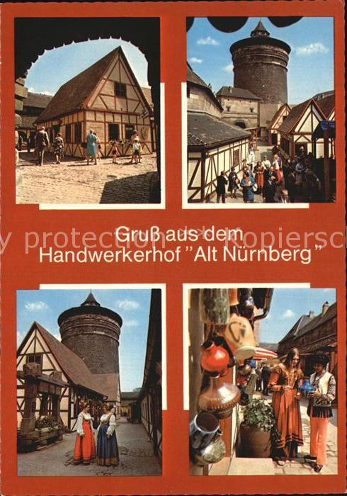 NueRNBERG  CITY Handwerkerhof Alt Nuernberg Details