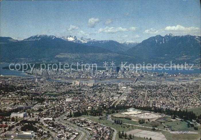 Vancouver British Columbia Fliegeraufnahme