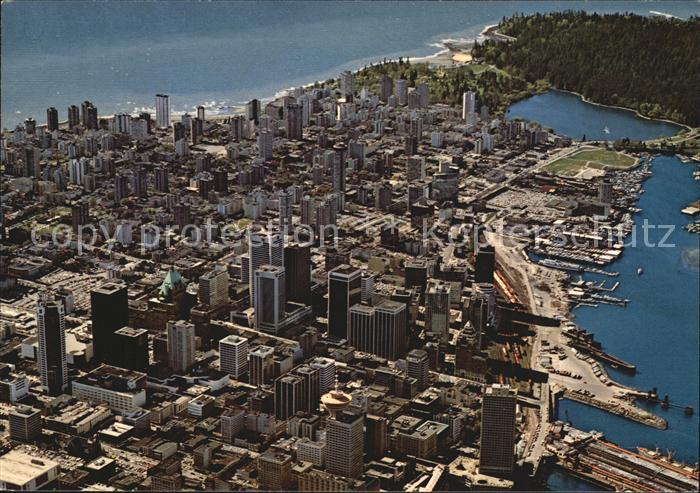Vancouver British Columbia Fliegeraufnahme