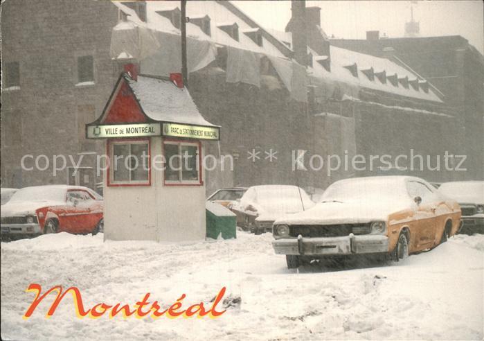 Montreal Quebec im Winter
