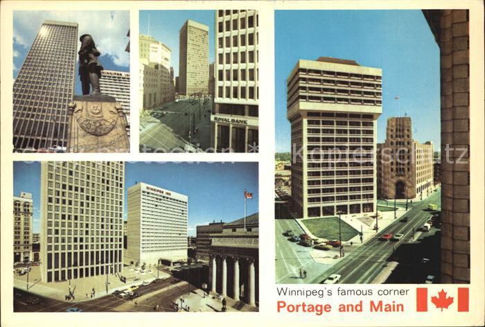 Winnipeg Corner Portage and Main